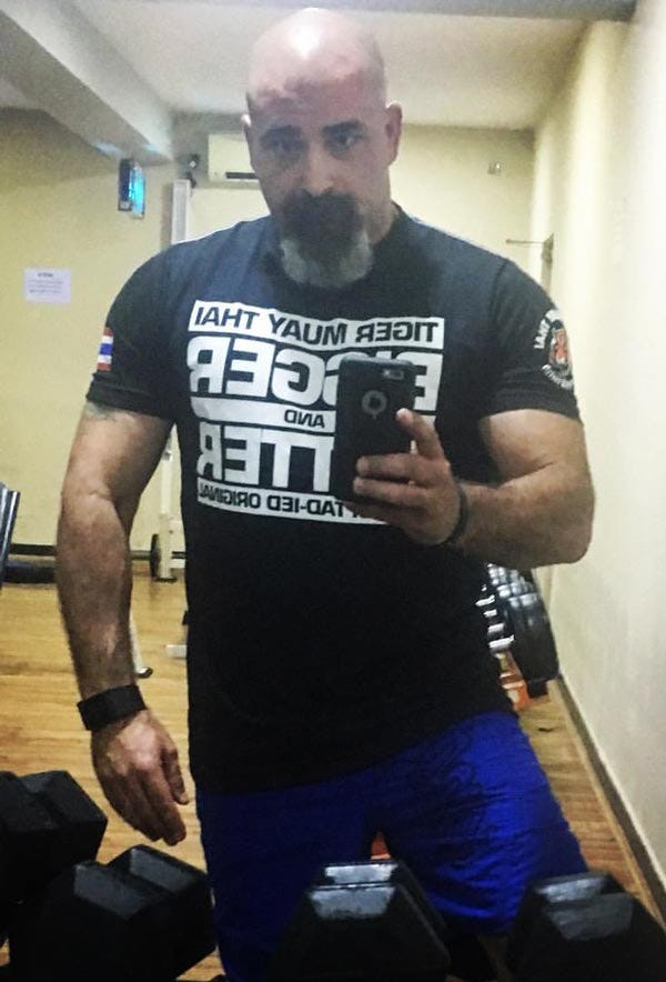 Michael Saad and the beard