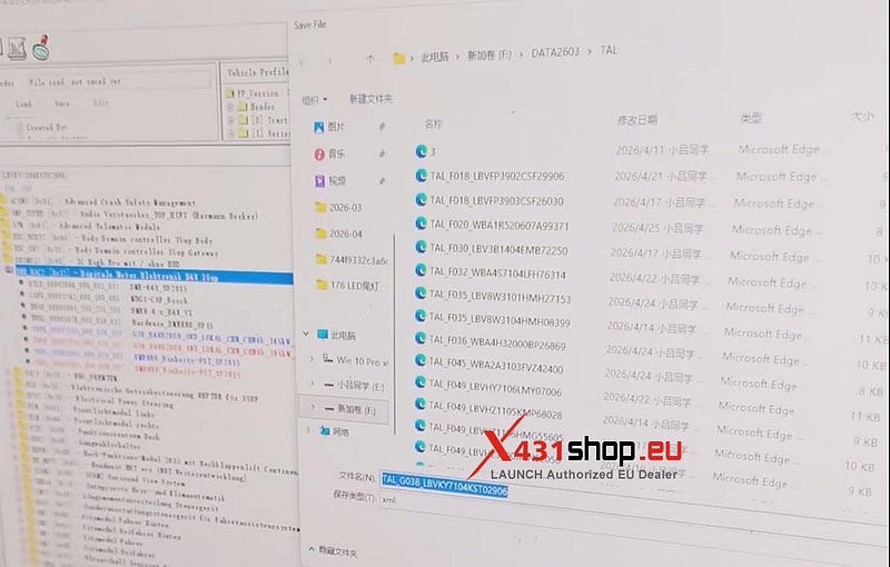 LAUNCH SmartLink B リモート診断_BMW 5シリーズ 冷間始動時のアイドリング不安定