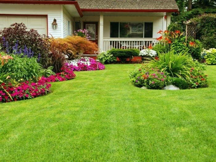 moderne-gartengestaltung-rasen-und-gartenkunst