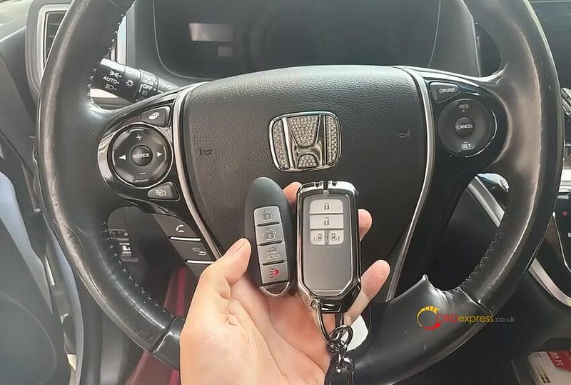 LAUNCH-X431 IMMO Plus,X431 Elite Add Honda CIVIC 2016 Smart Key