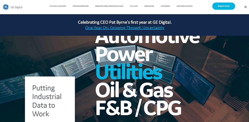 GE Digital website
