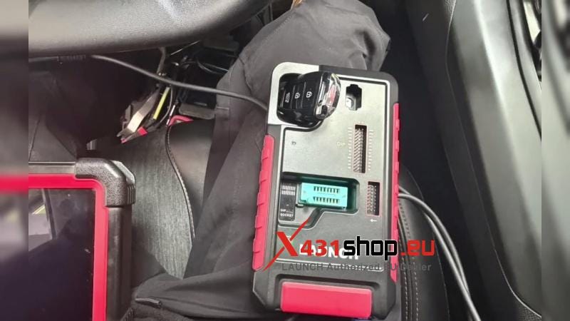 LAUNCH X431 IMMO Elite Guide_Adding a New BMW CAS3 Key
