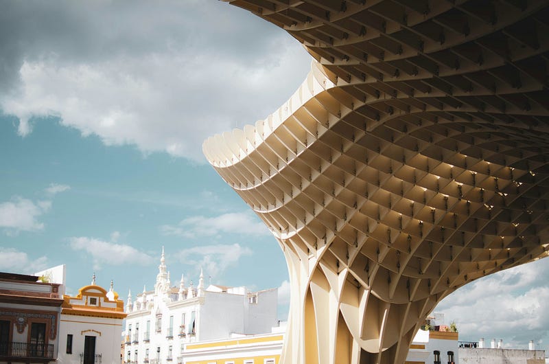 Downtown Seville (Spain), where a Mediterranean diet is abundant.