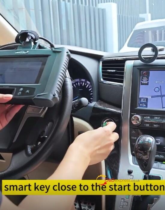 Add 2014 Alphard Key by Lonsdor K518 Pro and LT20-06 Remote