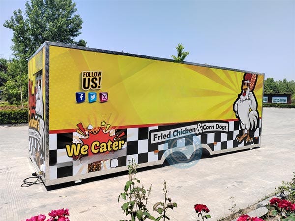 Corn Dog Concession Trailer