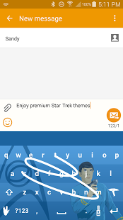 Swype Keyboard Trial Screenshot