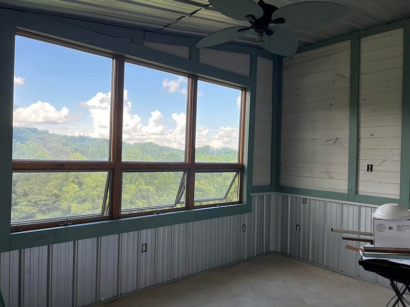 hunting lodge barndominium bedroom