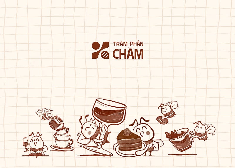 TRAM PHAN CHAM COFFEE — Brand Identity