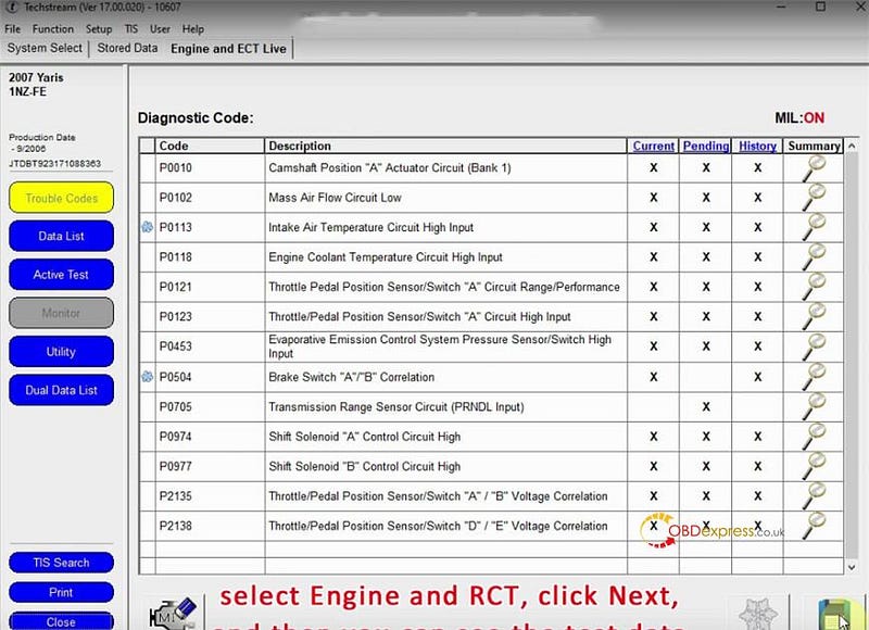 VXDIAG VCX NANO ToyotaTechstreamV17.00.020をアップグレードします