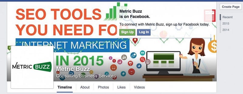 metricbuzz.com Facebook page