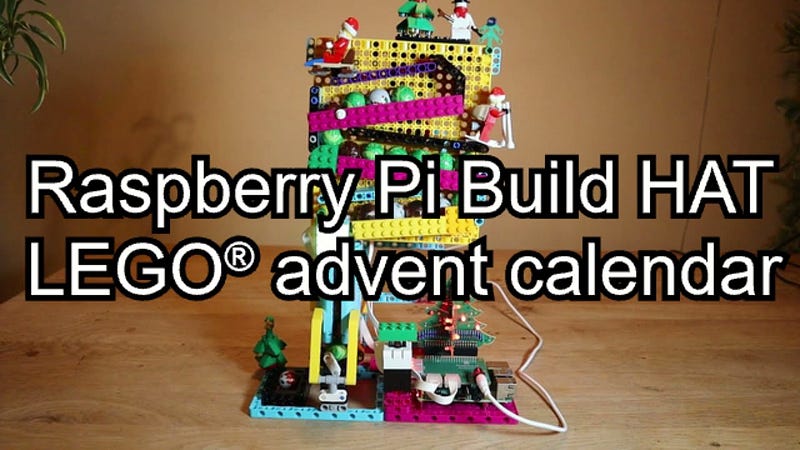 The Raspberry Pi Advent Calendar that Dispenses Chocolate!