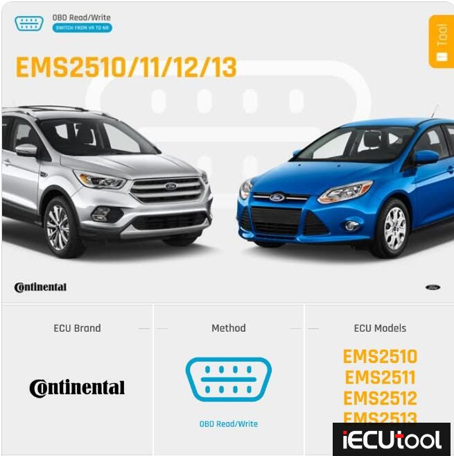 AutoTuner Adds OBD Read for Ford EMS2510–2513 ECUs