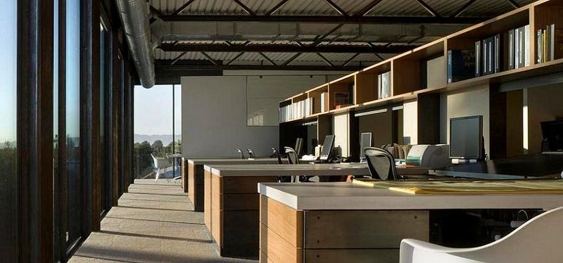 Photograph of the interior of Union Workspace