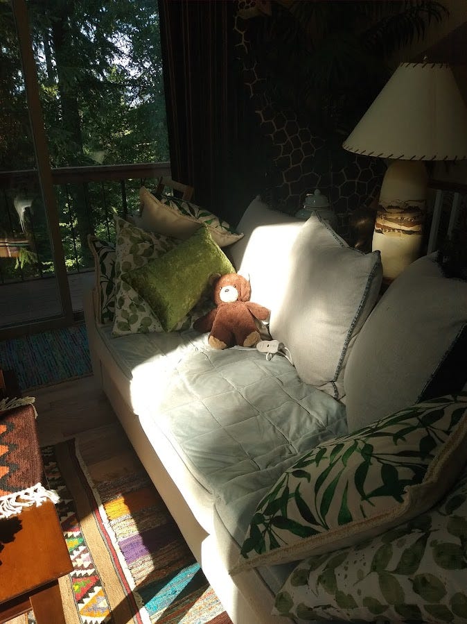 Why I Slept on My Own Couch Last Night. This is a Story About One Year Later.