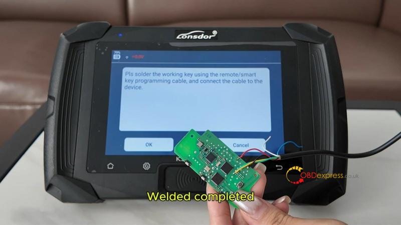 Lonsdor K518 Pro Add 2025 BMW X3 UWB Smart Key Success