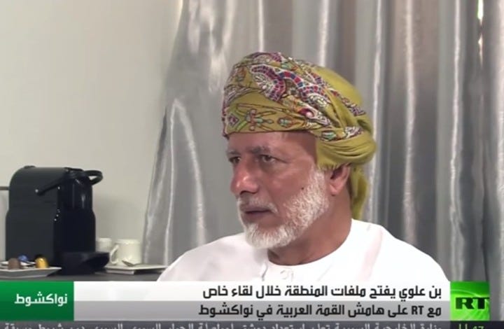 من هي الدولة التي تورطت بحرب وتحدث عنها وزير خارجية عُمان؟