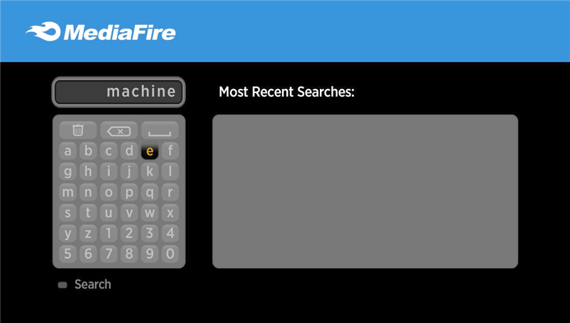 Roku MediaFire Search