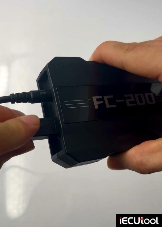 CG FC200 Read and Write Infiniti MED17.7.2 ECU on Bench