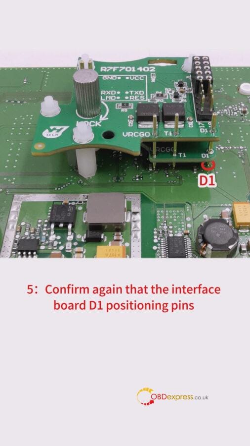 How to install the Yanhua ACDP Module 34 interface board