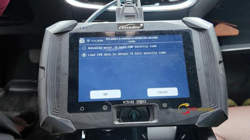 How to Program 2024 Volvo S60 AKL with Lonsdor K518 Pro