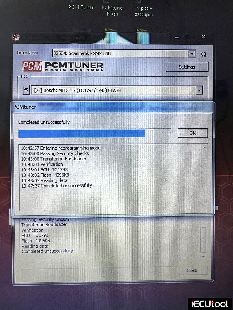 PCMTuner Failed to Read EDC17C74 Solution