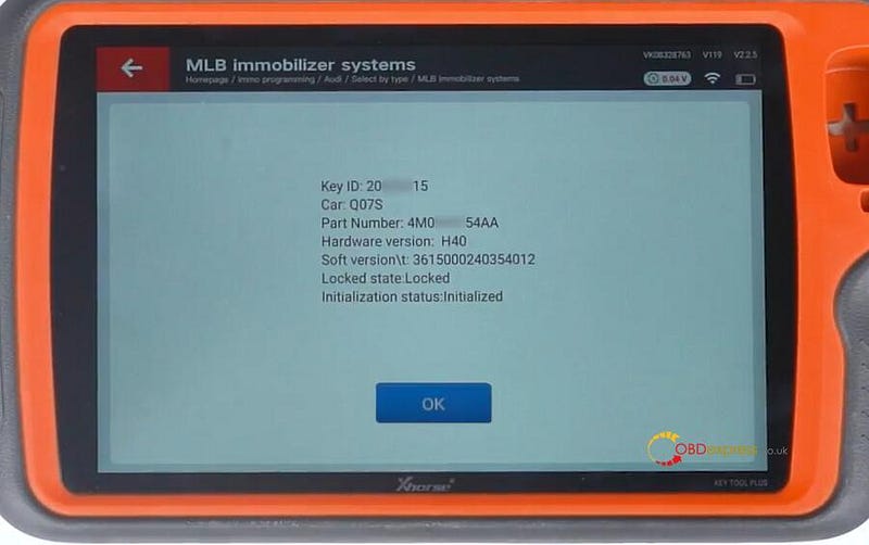 How to Add Audi A4L Key by VVDI MLB Tool and Key Tool Plus