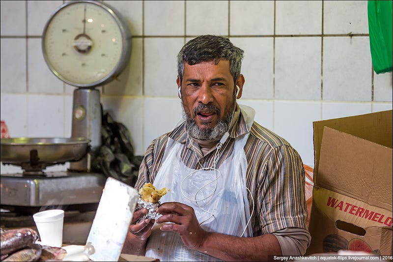 Kuwait Fishmarket / Рыбный рынок в Кувейте