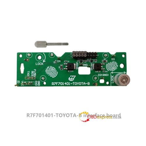 How to Choose Yanhua Interface Board for Toyota R7F701401