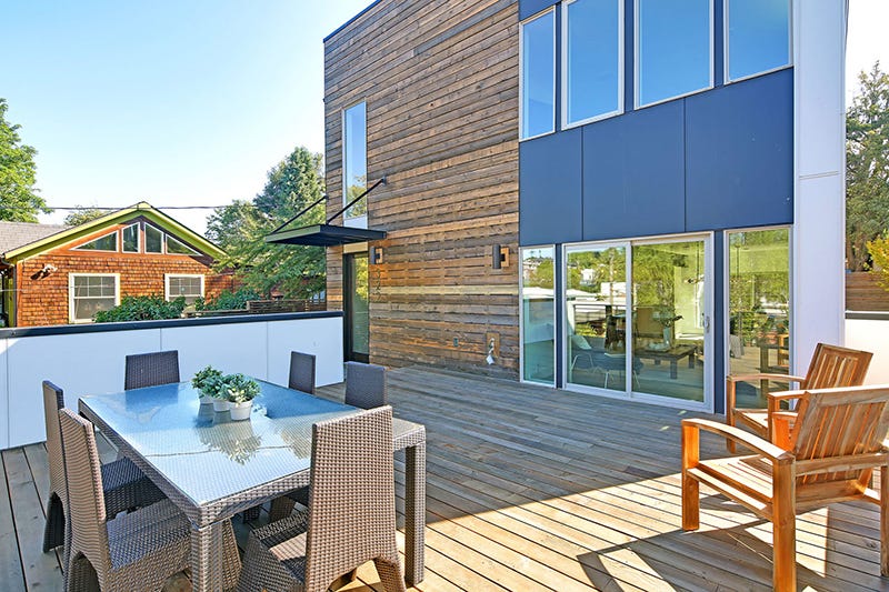 Capitol Hill 5-Star Built Green Home terrace