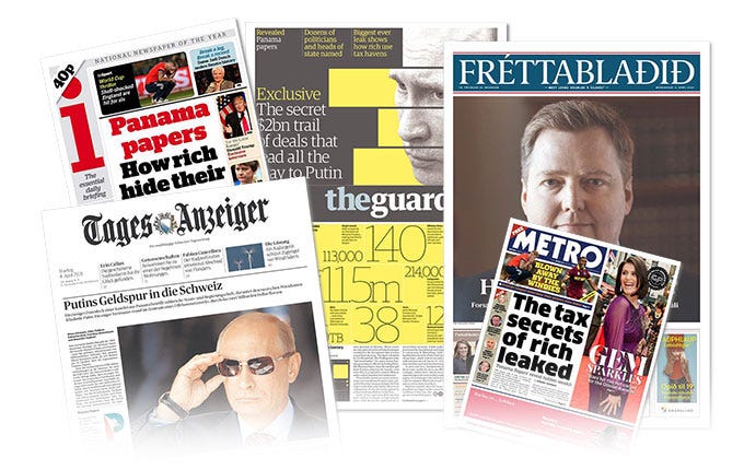 Newspapers-PanamaLeak