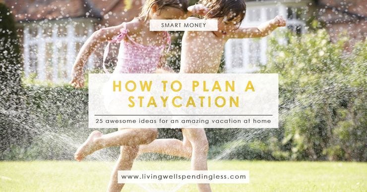 How to plan a staycation horizontal