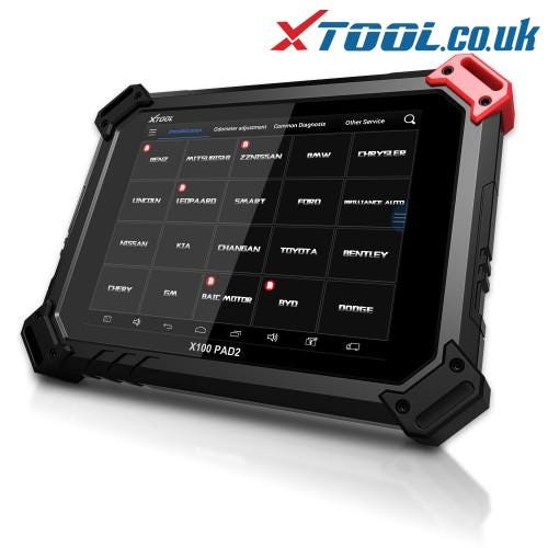 XTOOL X100 PAD2 Pro نمای کلی عملکرد برنامه نویسی کلید LEXUS
