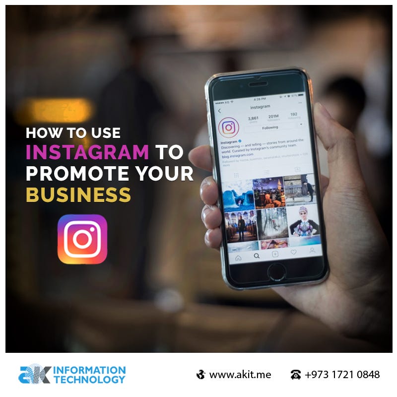 like other social media instagram is also an excellent tool for promoting your business social media really have a - using instagram to promote your business