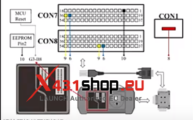 LAUNCH X431 IMMO Tool Add BMW BDC2 key