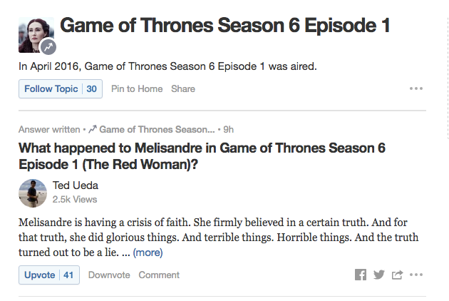 Quora-Trending