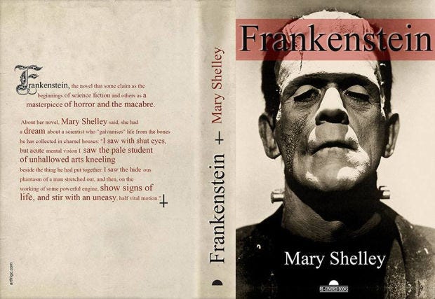 Frankenstein, una delle più recenti Abat-book