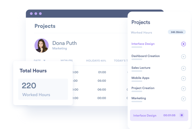 Day.io being the best time tracker to use with Google project management tools