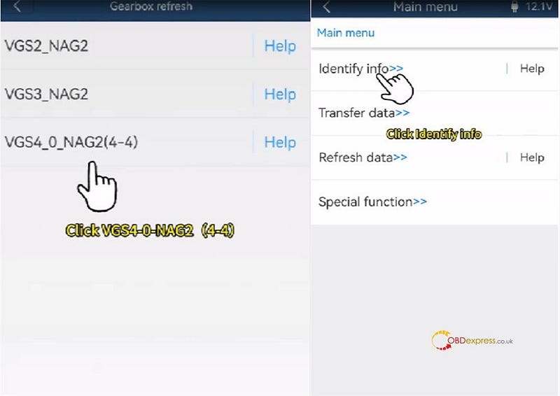 How to Use Yanhua ACDP Module Clone Benz VGS4-0 NAG2