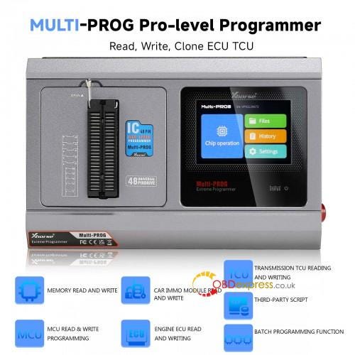 Xhorse Multi-Prog を使用してマイクロコントローラーを読み書きする方法