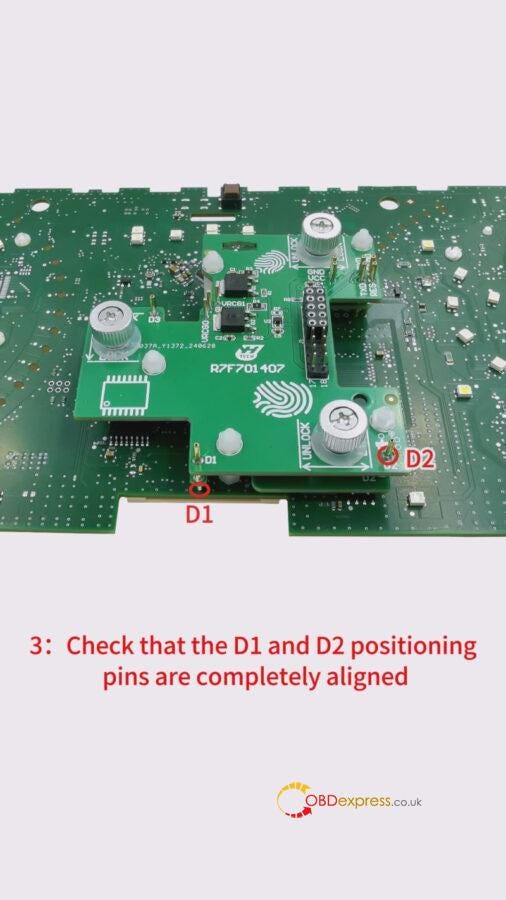 How to install the Yanhua ACDP Module 34 interface board