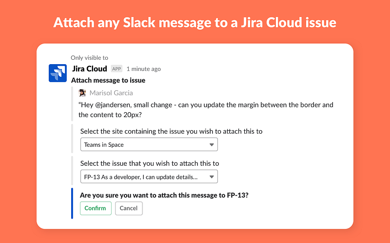 Jira Cloud within Slack