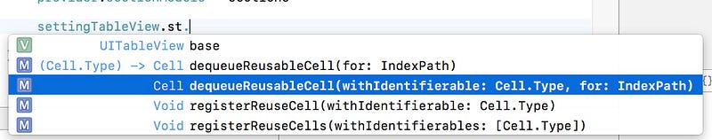 Xcode 8 下的补全 1