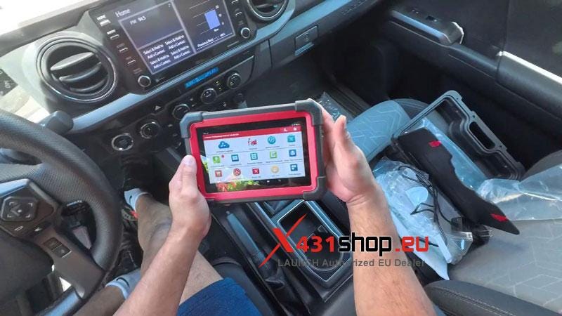 LAUNCH CRP919E BT Review_Test on a 2023 Tacoma Misfire Case