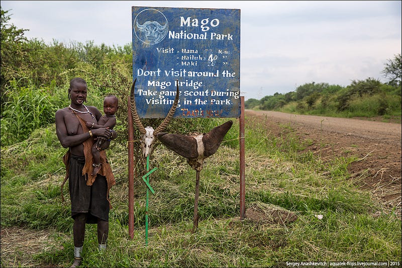 Mursi tribe, Ethiopia / Племя мурси в Эфиопии