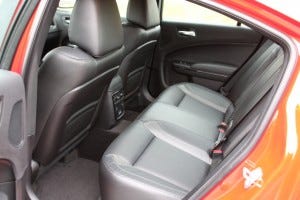 There's plenty of room for grownups or kids in the back seat