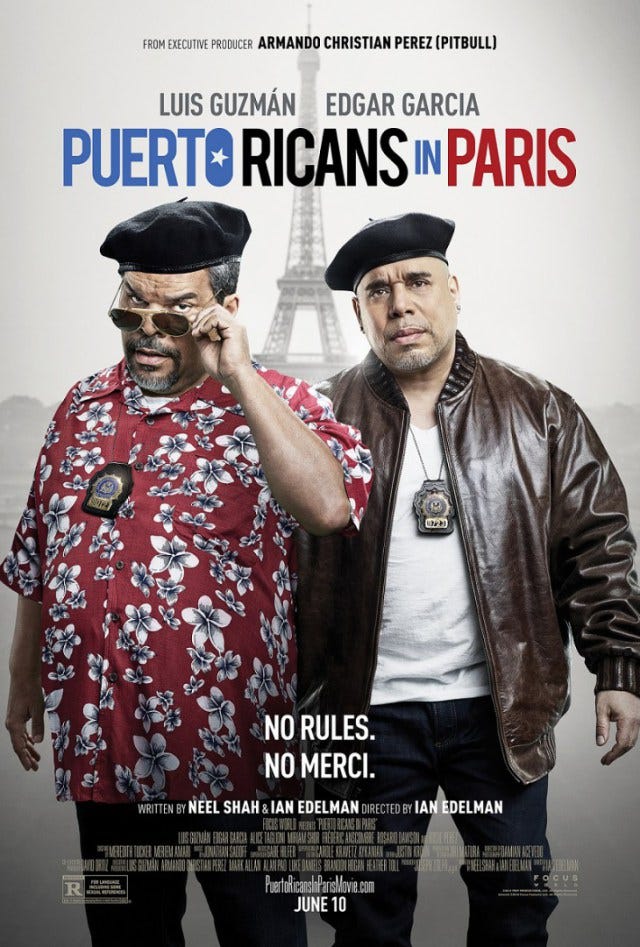 Puerto Ricans In Paris OneSheet