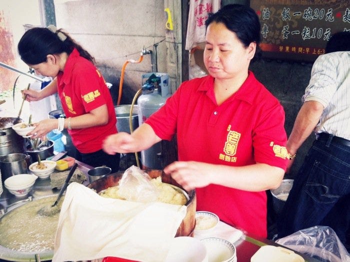 北港美食Top 1。在北港媽祖廟的市場。