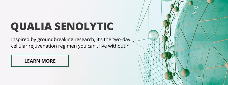qualia senolytic product call to action