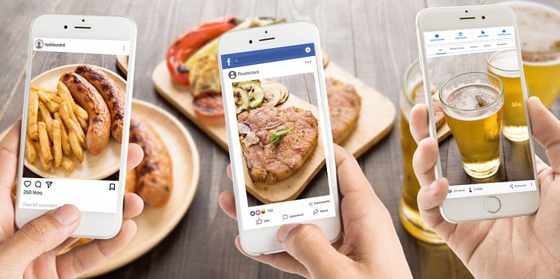 social media marketing per ristoranti — TackPay