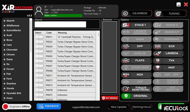 XirDecoder V3.6- Restore Non-original Files to Original Stock State
